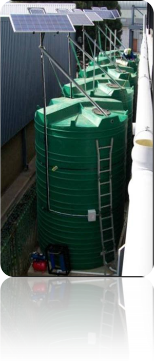 SupaZorb filter bags in an oil separator.